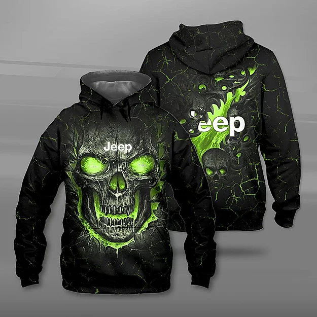 Jeep 3D Printed Hoodie/Zipper Hoodie