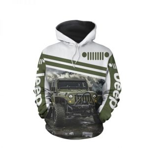 Jeep 3D Printed Hoodie/Zipper Hoodie