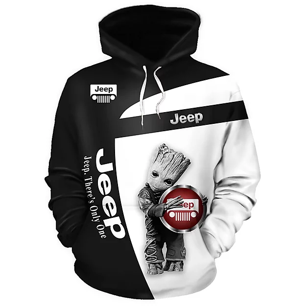 Jeep 3D Printed Hoodie/Zipper Hoodie