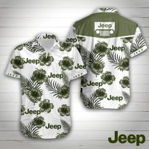 Jeep Hawaiian Shirt Summer Button Up
