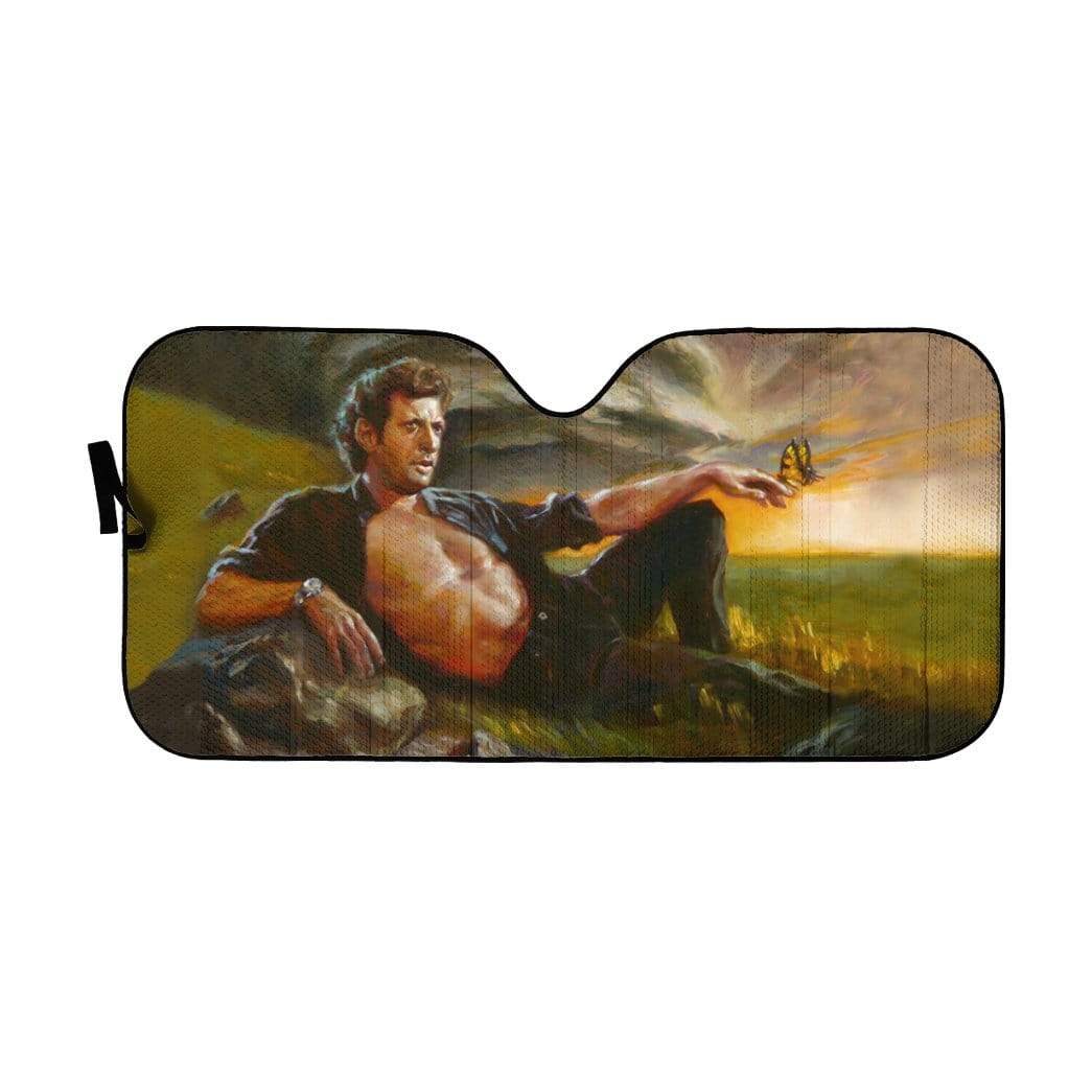 Jeff Goldblum The Creation Of Adam Car Auto Sun Shade Jeff Goldblum The Creation Of Adam Car Auto Sun Shade