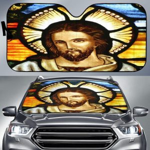 Jesus Car Auto Sun Shade