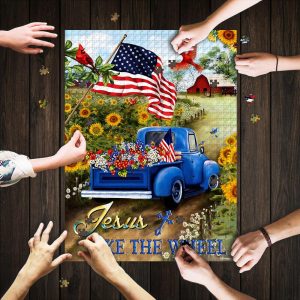 Jesus Take The Wheel Jigsaw Puzzle Set