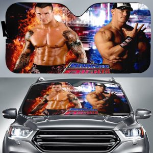 John Cena Wwe 1 Car Auto Sun Shade