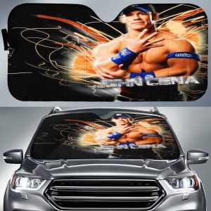 John Cena Wwe 2 Car Auto Sun Shade