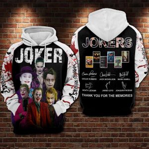 Joker All Time Legends 3D Printed Hoodie/Zipper Hoodie