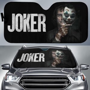 Joker Criminal Mask Suicide Squad Movie Car Auto Sun Shade