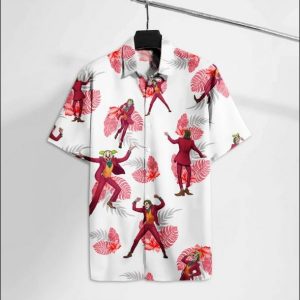 Joker Dancing Hawaiian Shirt Summer Button Up