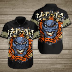 Joker Motorcyclewe Realize Dream Hawaiian Shirt Summer Button Up