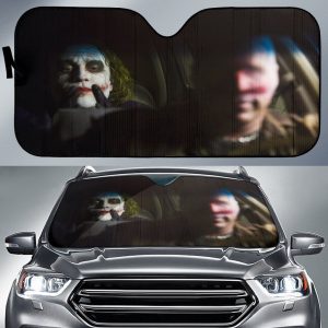 Joker The Dark Knight Driving Car Auto Sun Shade