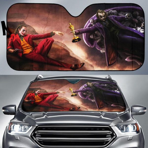 Joker Win Oscar Movie Car Auto Sun Shade