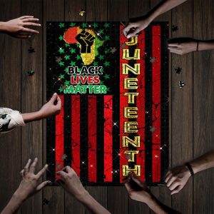 Juneteenth Black Lives Matter Jigsaw Puzzle Set