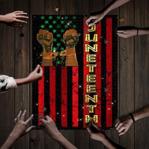 Juneteenth Freedom Jigsaw Puzzle Set