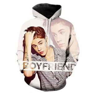 Justin Bieber 3D Printed Hoodie/Zipper Hoodie