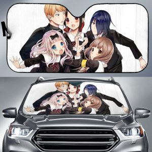 Kaguya Sama Love Is War Funny Car Auto Sun Shade