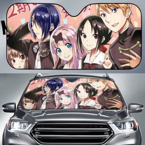 Kaguya Sama Love Is War Smiles Anime Car Auto Sun Shade