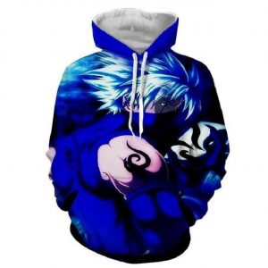 Kakashi 3D Printed Hoodie/Zipper Hoodie