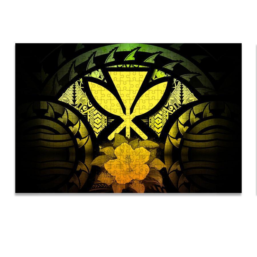 Kanaka Maoli (Hawaiian) Polynesian Hibiscus Reggae Jigsaw Puzzle Set Kanaka Maoli (Hawaiian) Polynesian Hibiscus Reggae Jigsaw Puzzle Set
