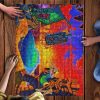 Kanaka Maoli (Hawaiian) Tiki And Hula Girl Jigsaw Puzzle Set