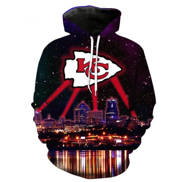 Kansas City Chiefs 3D Printed Hoodie/Zipper Hoodie