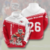 Kansas City Chiefs 3D Printed Hoodie/Zipper Hoodie