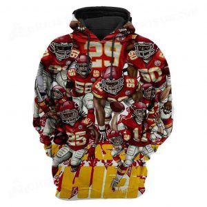 Kansas City Chiefs 3D Printed Hoodie/Zipper Hoodie