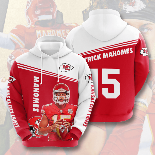 Kansas City Chiefs 3D Printed Hoodie/Zipper Hoodie