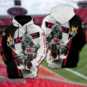 Kansas City Chiefs 3D Printed Hoodie/Zipper Hoodie