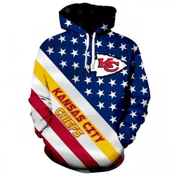 Kansas City Chiefs 3D Printed Hoodie/Zipper Hoodie