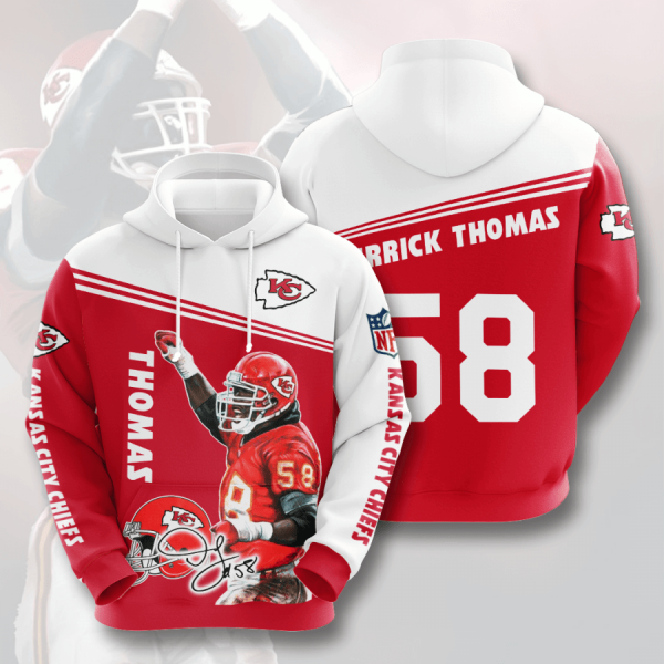 Kansas City Chiefs 3D Printed Hoodie/Zipper Hoodie