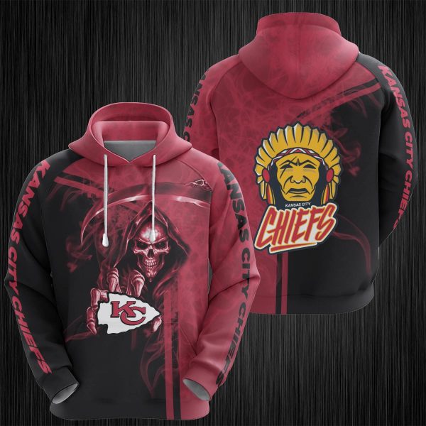 Kansas City Chiefs 3D Printed Hoodie/Zipper Hoodie