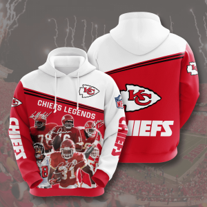 Kansas City Chiefs 3D Printed Hoodie/Zipper Hoodie