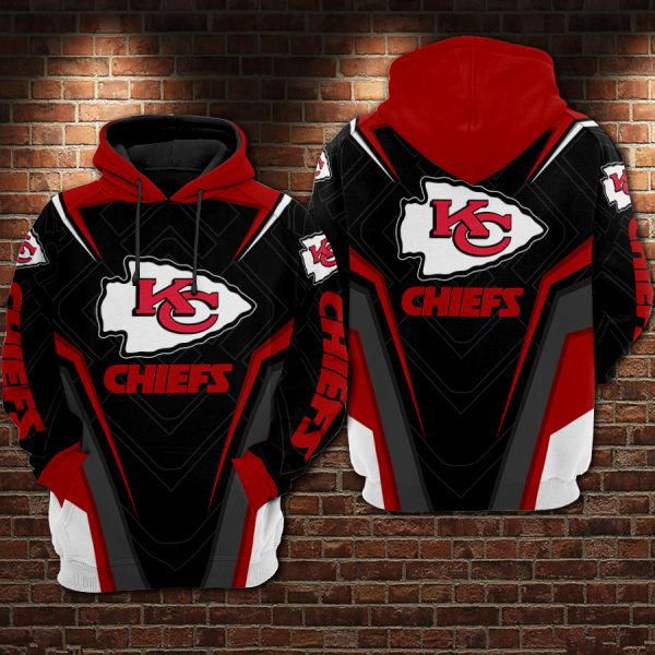 Kansas City Chiefs 3D Printed Hoodie/Zipper Hoodie