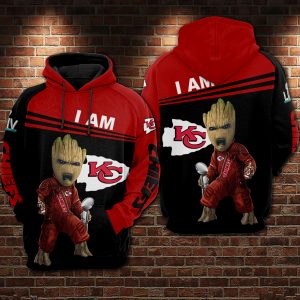 Kansas City Chiefs 3D Printed Hoodie/Zipper Hoodie