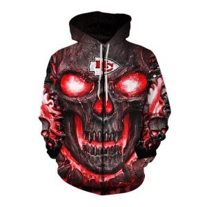 Kansas City Chiefs 3D Printed Hoodie/Zipper Hoodie