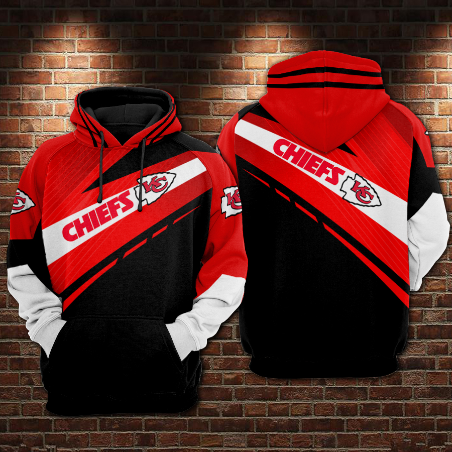 Kansas City Chiefs 3D Printed Hoodie/Zipper Hoodie Kansas City Chiefs 3D Printed Hoodie/Zipper Hoodie