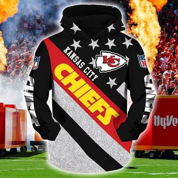 Kansas City Chiefs 3D Printed Hoodie/Zipper Hoodie