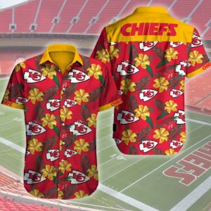 Kansas City Chiefs Football Hawaiian Shirt Summer Button Up
