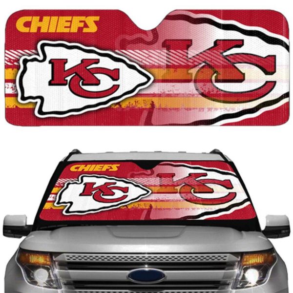 Kansas City Chiefs Universal Car Auto Sun Shade