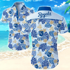 Kansas City Royals Hawaiian Shirt Summer Button Up