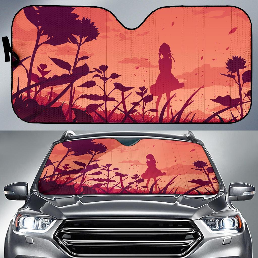 Kaori Miyazono Your Lie In Aprils Anime Car Auto Sun Shade Kaori Miyazono Your Lie In Aprils Anime Car Auto Sun Shade