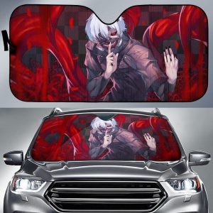 Ken Kaneki Fantasy Tokyo Ghoul Anime Car Auto Sun Shade