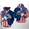 Kent State Golden Flashers NCAA US Flag 3D Printed Hoodie/Zipper Hoodie