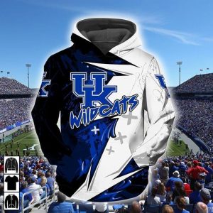 Kentucky Wildcats 3D Printed Hoodie/Zipper Hoodie