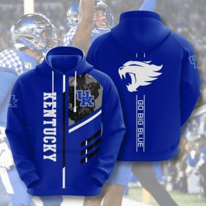 Kentucky Wildcats 3D Printed Hoodie/Zipper Hoodie