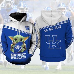 Kentucky Wildcats 3D Printed Hoodie/Zipper Hoodie