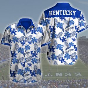 Kentucky Wildcats Basketball Hawaiian Shirt Summer Button Up