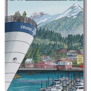 Ketchikan, Harbor Jigsaw Puzzle Set