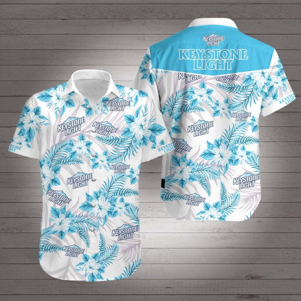 Keystone Hawaiian Shirt Summer Button Up
