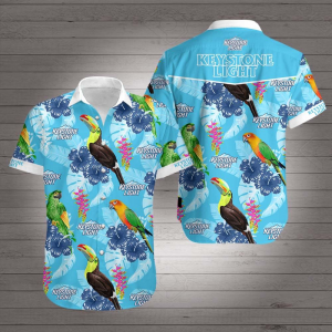 Keystone Hawaiian Shirt Summer Button Up
